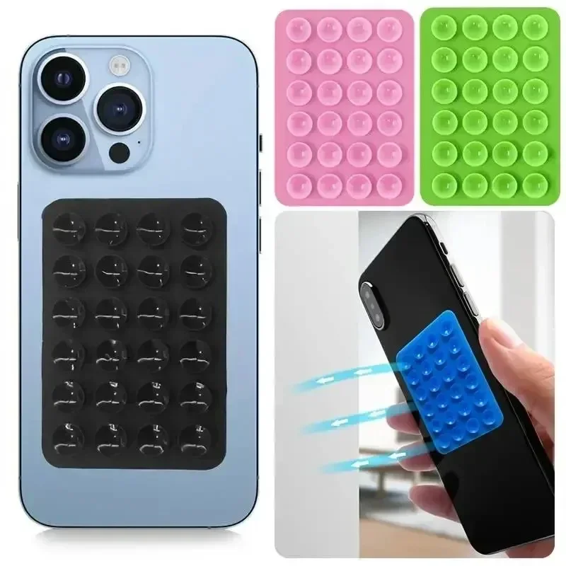 Phone Stands - Multifunctional Silicone Suction Phone Holder Mat