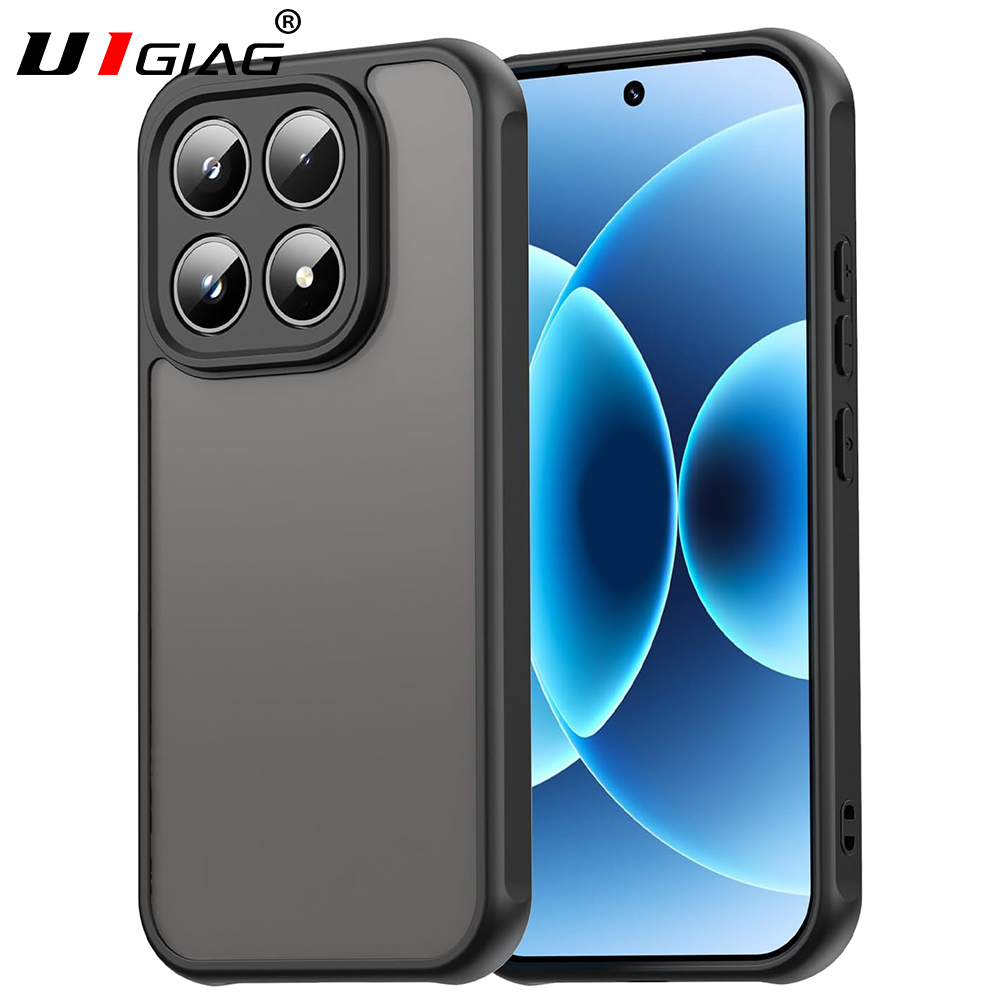 Matte Hard Pc Back Case - Military-Grade Heavy-Duty Protective Case For Xiaomi