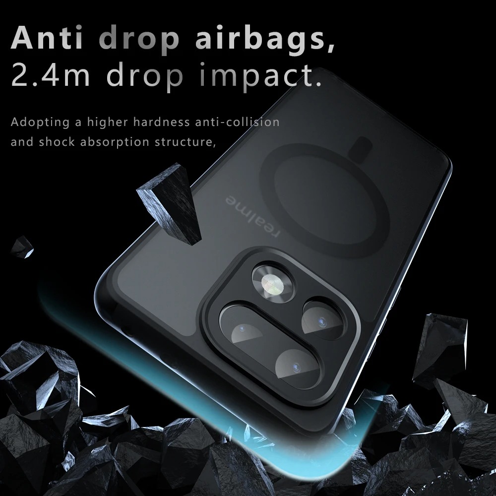 Case For Realme 16 Pro Plus Wi - Matte Hard Pc Back Case ulasan dan harga