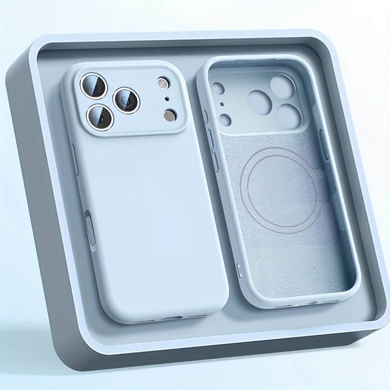 Original Liquid Silicone For M - Liquid Silicone Magnetic Phone Case ulasan dan harga