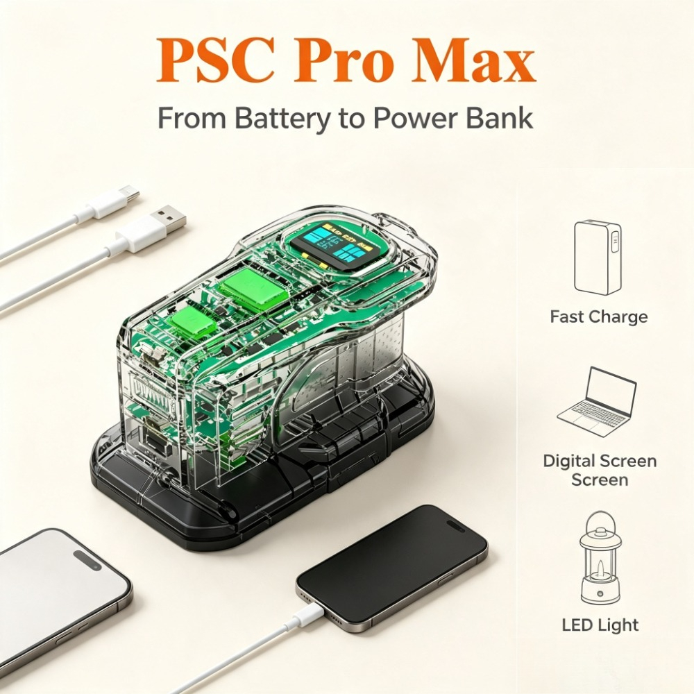 PSC Pro Max Ryobi 18V ONE+ Bat - Power Banks ulasan dan harga