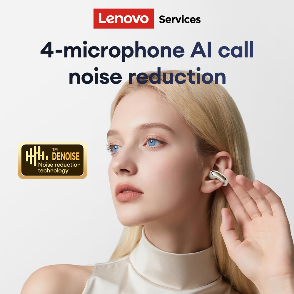 Lenovo LES-108 Bone Conduction - Earphones ulasan dan harga