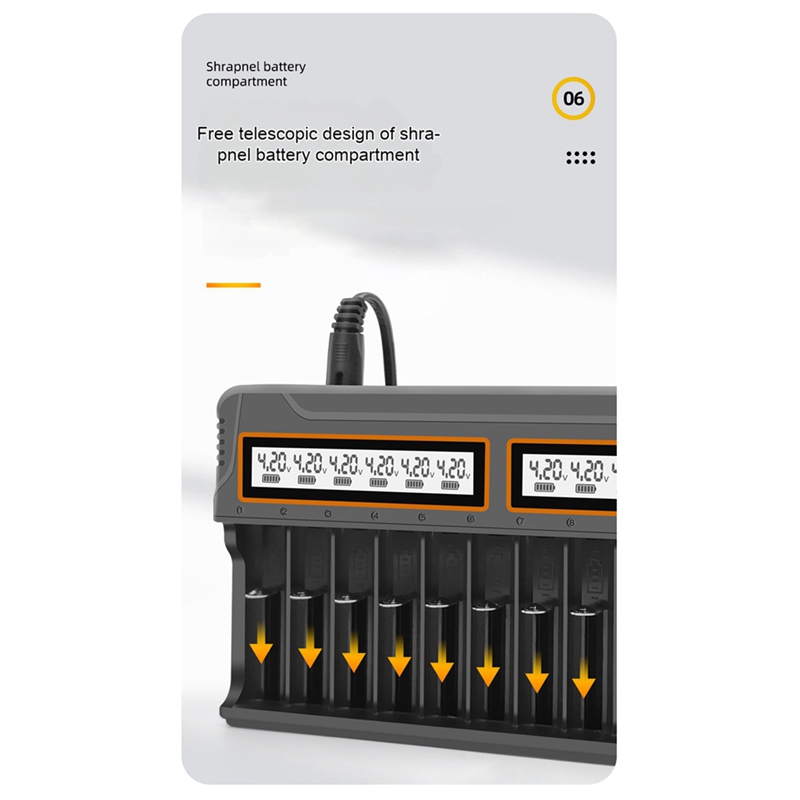 18650 Charger 12 Slots Aa.Aaa  - Chargers ulasan dan harga