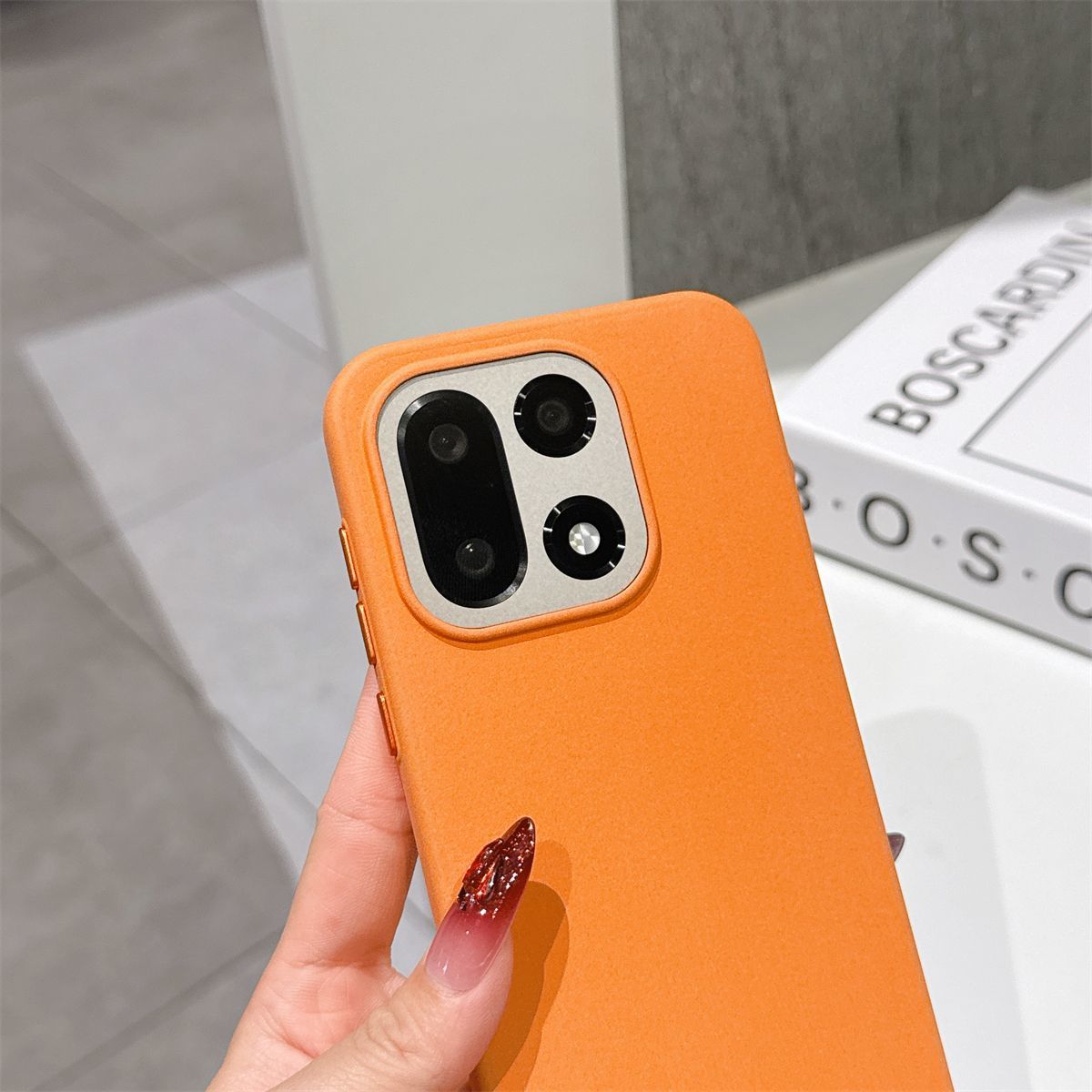 Luxury Sandstone Magnetic Case - Matte Hard Pc Back Case ulasan dan harga