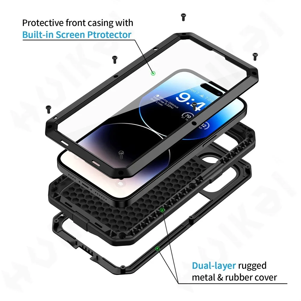 Case For iPhone 16e 15 14 13 1 - Heavy Duty 360 Full Body Protective Case ulasan dan harga