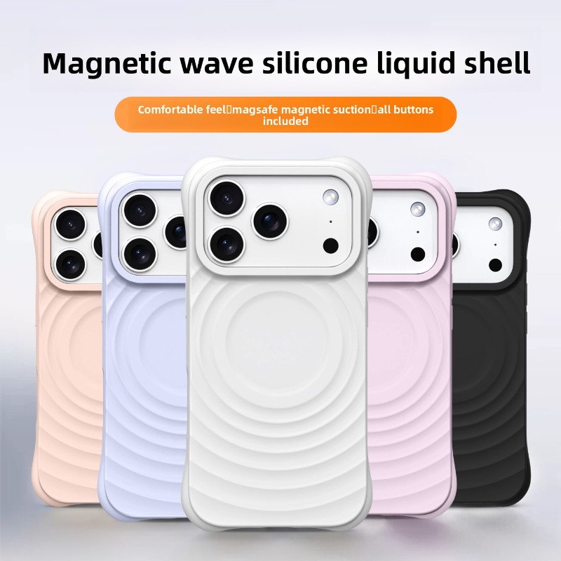 New Offical Liquid Silicone Wa - Liquid Silicone Magnetic Phone Case ulasan dan harga