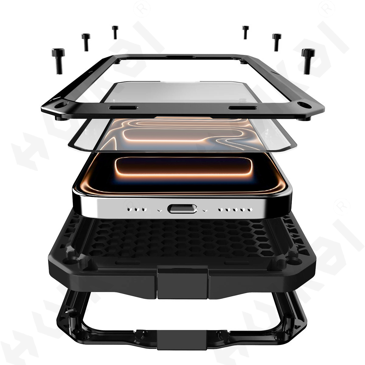 Case For iPhone 17 16 15 14 13 - Heavy Duty 360 Full Body Protective Case ulasan dan harga