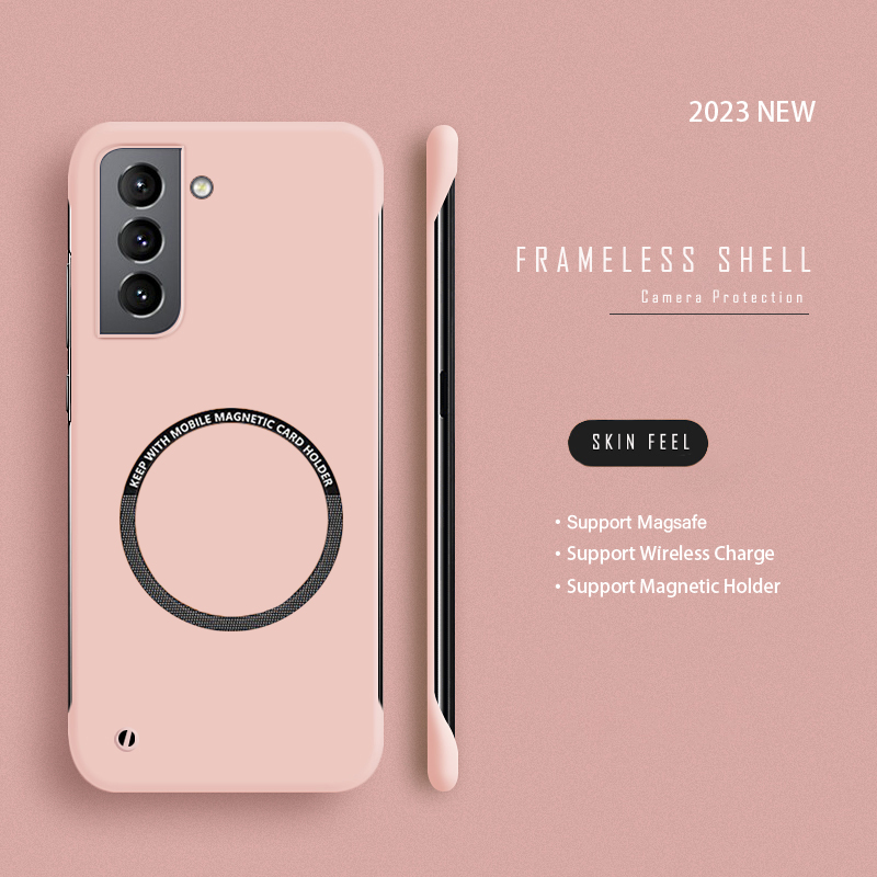 Hard PC Frameless Magnetic Pho - Ultra Thin Frameless Phone Cover ulasan dan harga