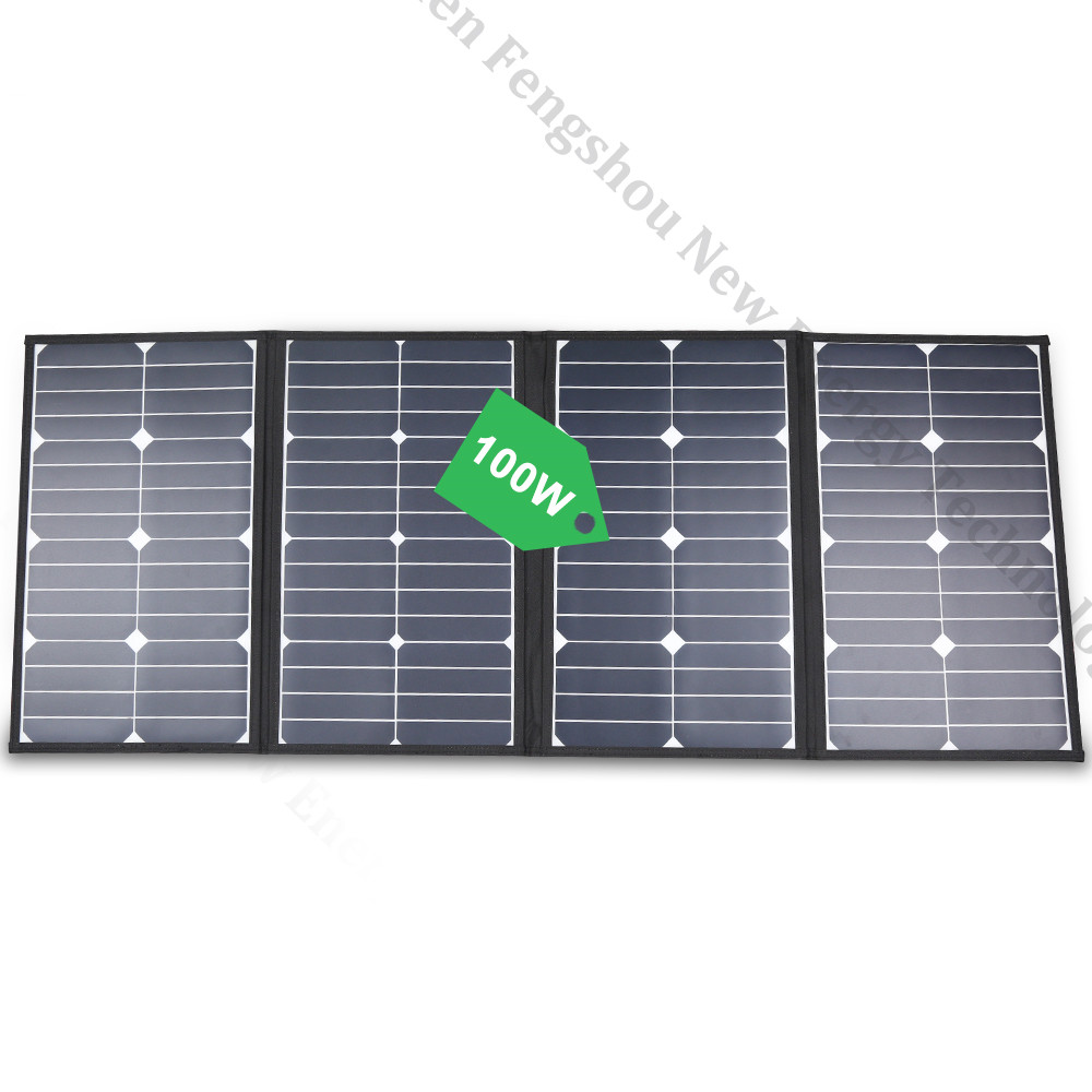 Portable 100 Watt Folding Sola - Chargers ulasan dan harga