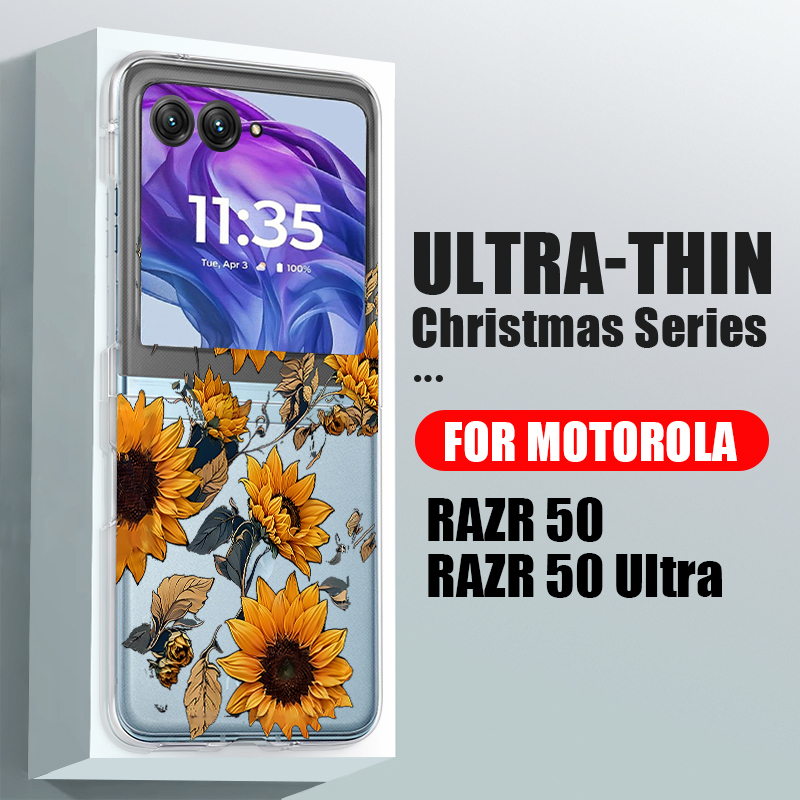 Sunflowers Pattern Clear Phone - Clear Shockproof Bumper Case ulasan dan harga