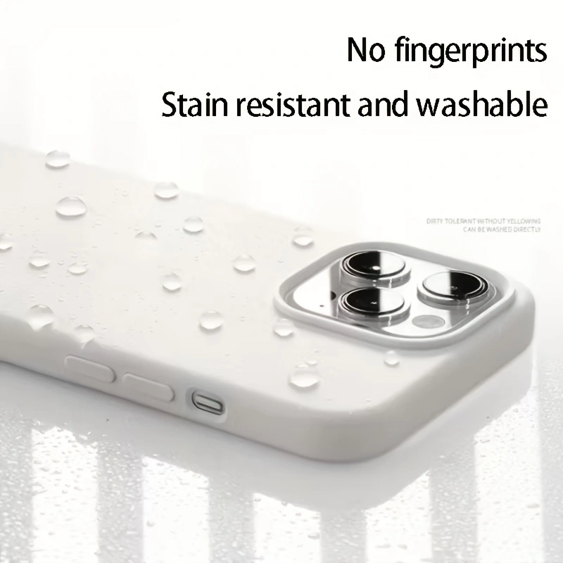 Solid Color Liquid Silicone Ma - Liquid Silicone Magnetic Phone Case ulasan dan harga