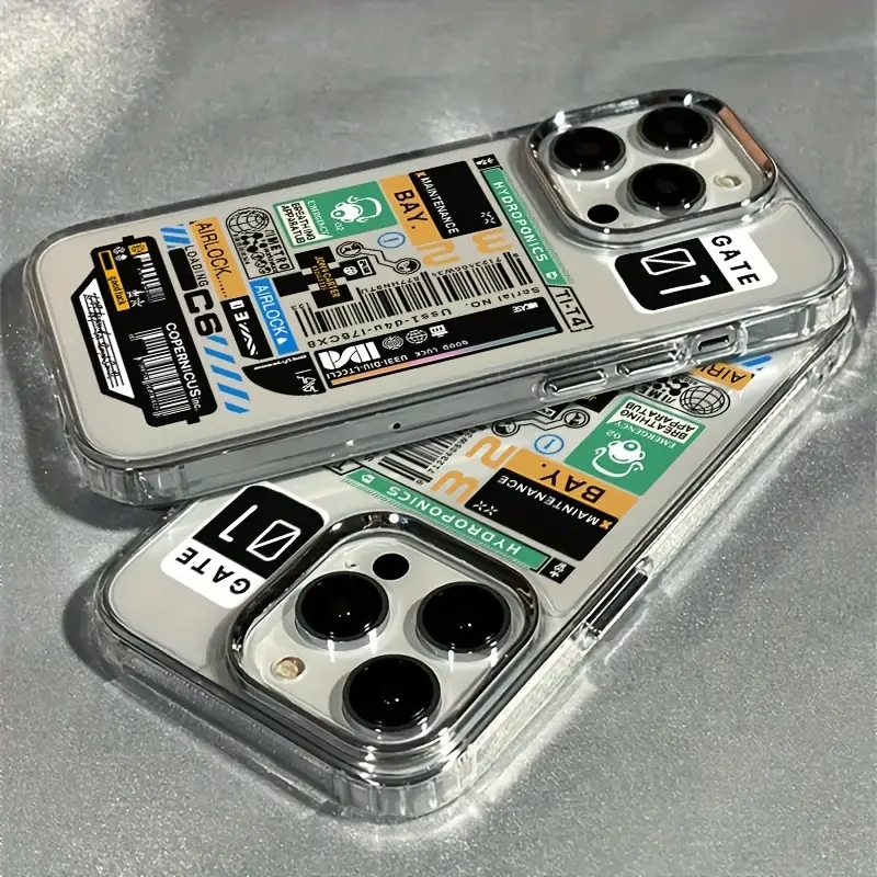 Car Sticker Labels Clear Phone - Clear Shockproof Bumper Case ulasan dan harga