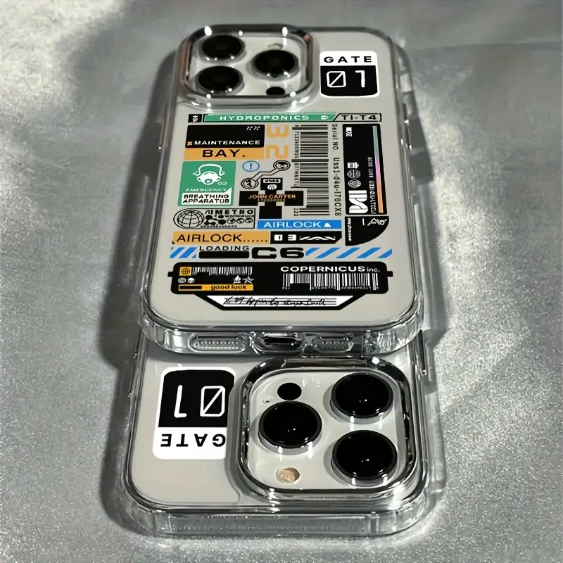 Car Sticker Labels Clear Phone - Clear Shockproof Bumper Case ulasan dan harga