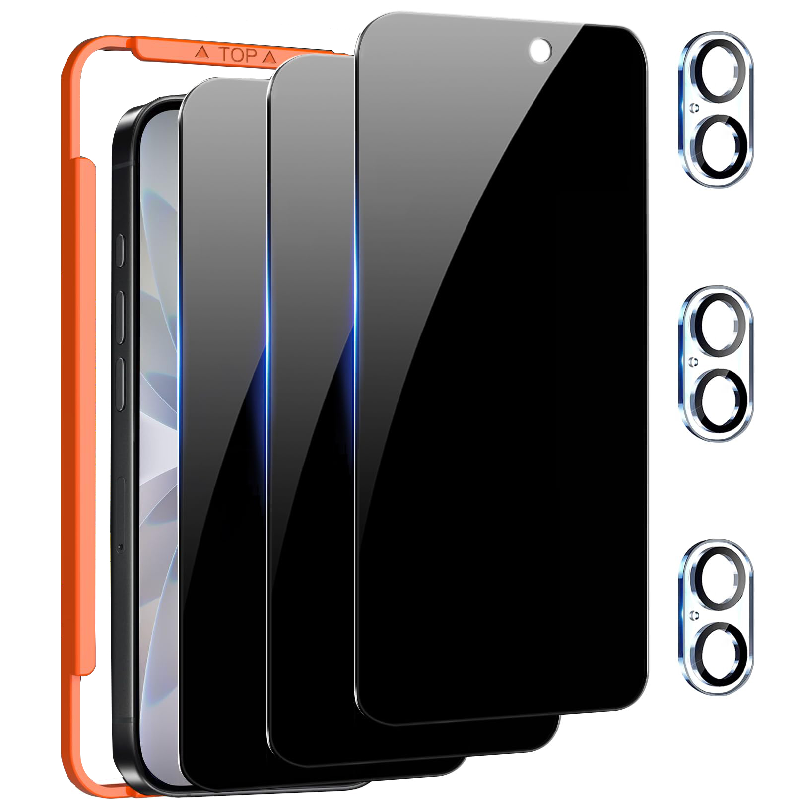 3 Pack Privacy Screen Protecto - Anti Spy Privacy Glass Case ulasan dan harga