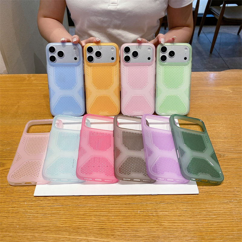 Heat Dissipation Mesh Soft TPU - Heat Dissipation Mesh Breathable Case ulasan dan harga