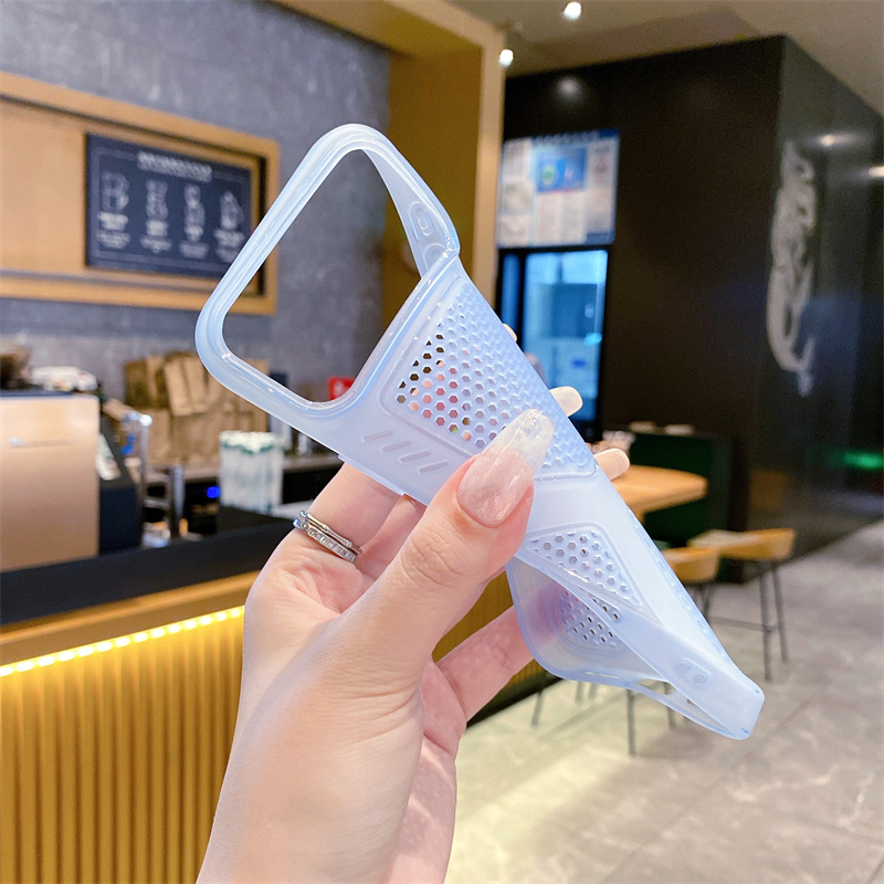 Heat Dissipation Mesh Soft TPU - Heat Dissipation Mesh Breathable Case ulasan dan harga