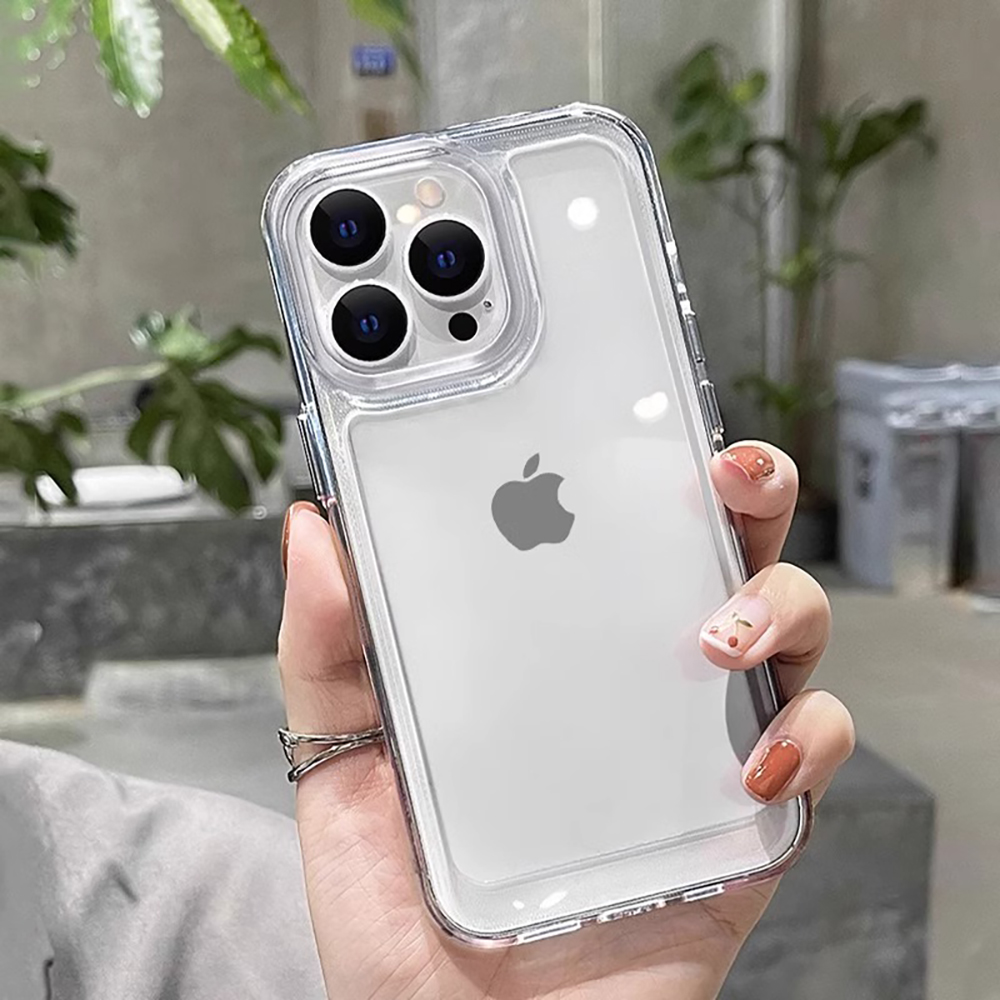 Luxury Phone Case For iPhone   - Clear Shockproof Bumper Case ulasan dan harga