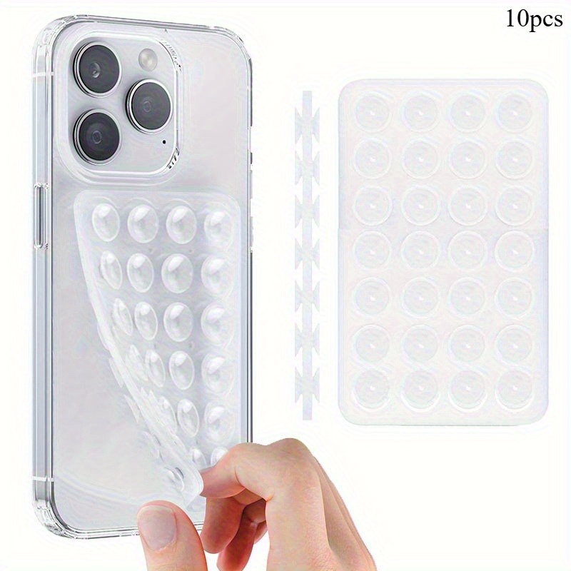 10Pcs Double-Sided Silicone Su - Phone Stands ulasan dan harga