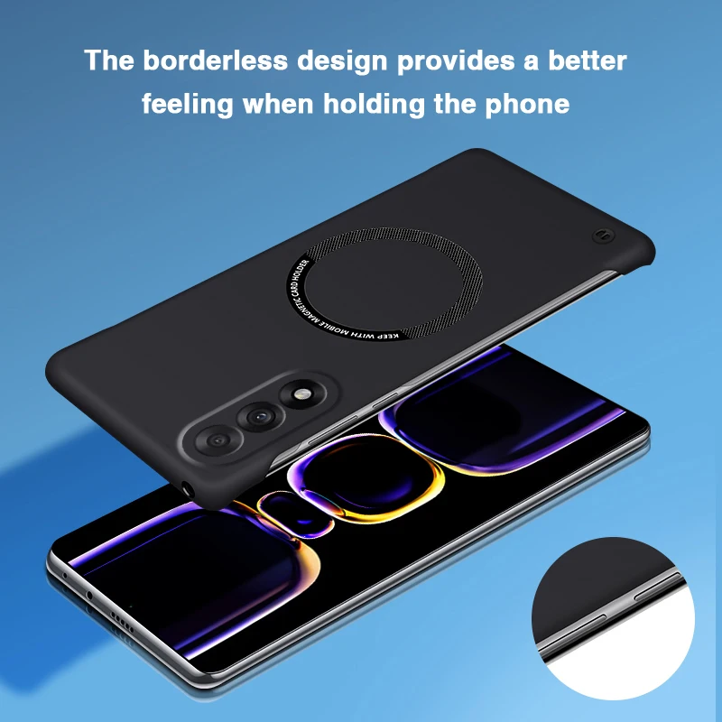 Frameless Hard Phone Case for  - Ultra Thin Frameless Phone Cover ulasan dan harga