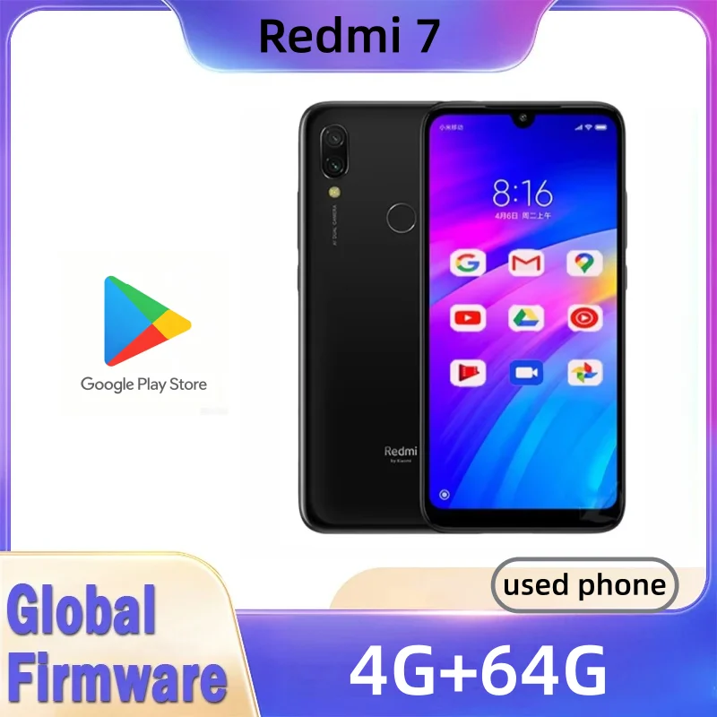 Xiaomi Redmi 7 Cellphone with  - Phone Cases ulasan dan harga
