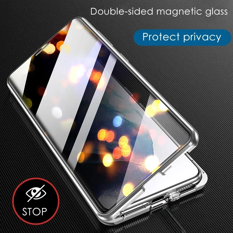 Anti Peep Spy Privacy Double S - Anti Spy Privacy Glass Case ulasan dan harga