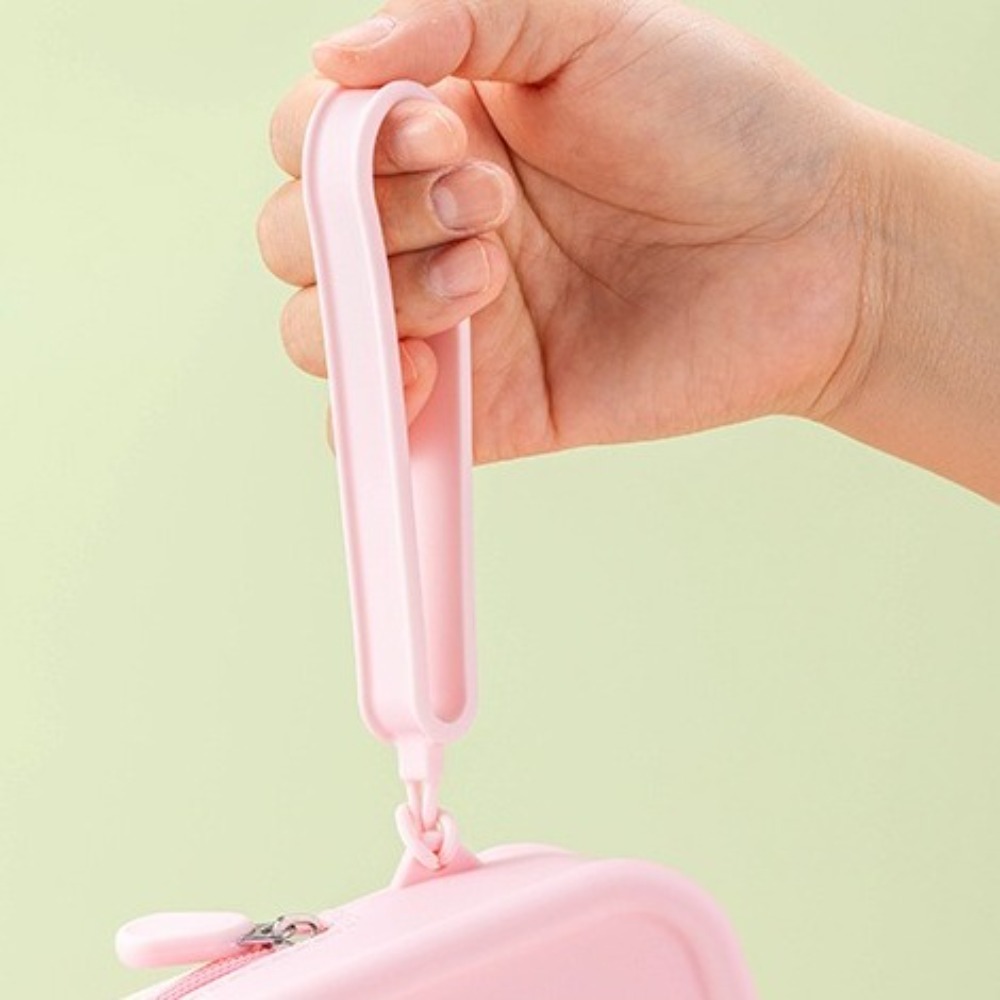 Portable Silicone Coin Purse L - Earphones ulasan dan harga
