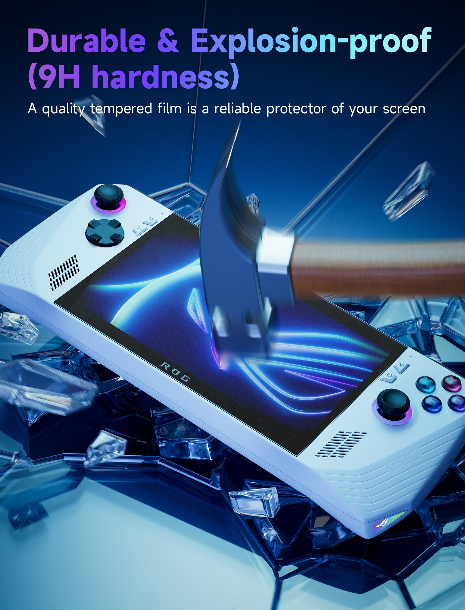 ROG Ally Anti Glare Protector, - Matte Anti Glare Screen Protector ulasan dan harga