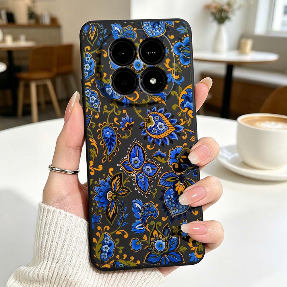 Vintage Design Floral Pattern  - Vintage Floral Pattern Soft Case ulasan dan harga