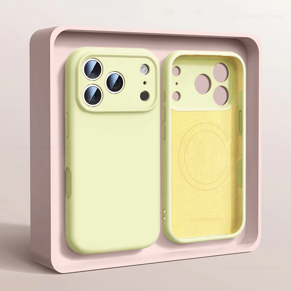 For Magsafe Magnetic Phone Cas - Liquid Silicone Magnetic Phone Case ulasan dan harga