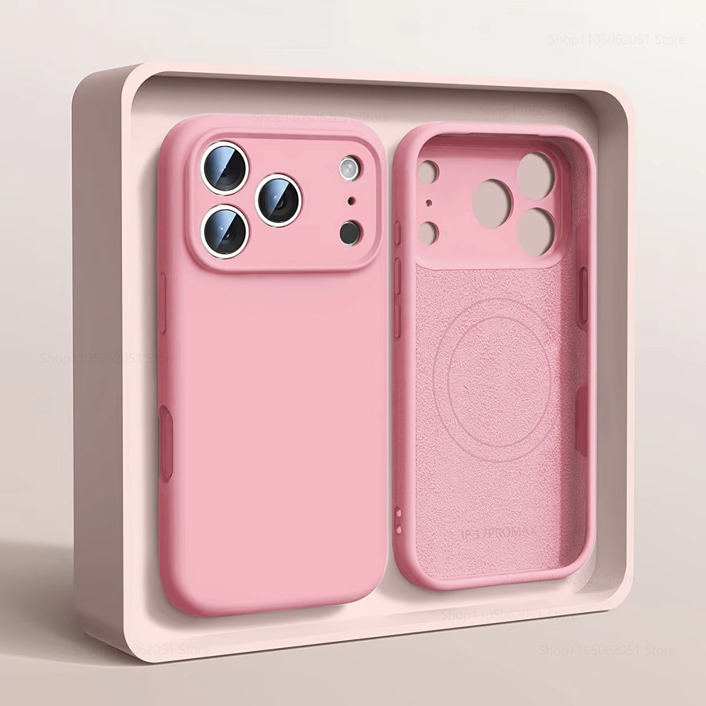For Magsafe Magnetic Phone Cas - Liquid Silicone Magnetic Phone Case ulasan dan harga