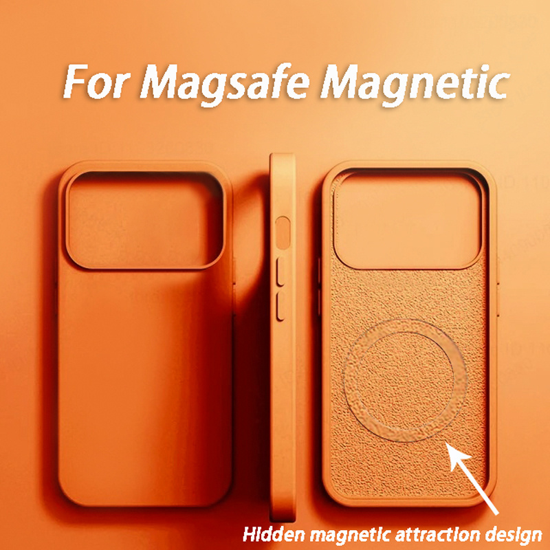 Luxury For Magsafe Wireless Ch - Liquid Silicone Magnetic Phone Case ulasan dan harga