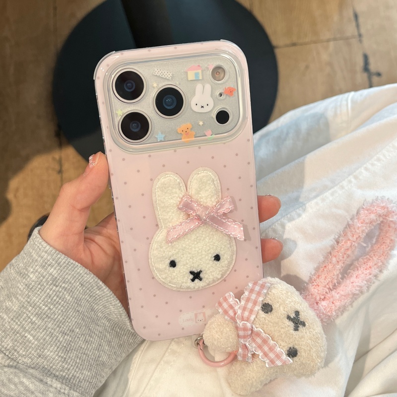 Kawaii Cute Cartoon fluffy Mif - Cute Cartoon Wrist Strap Silicone Case ulasan dan harga