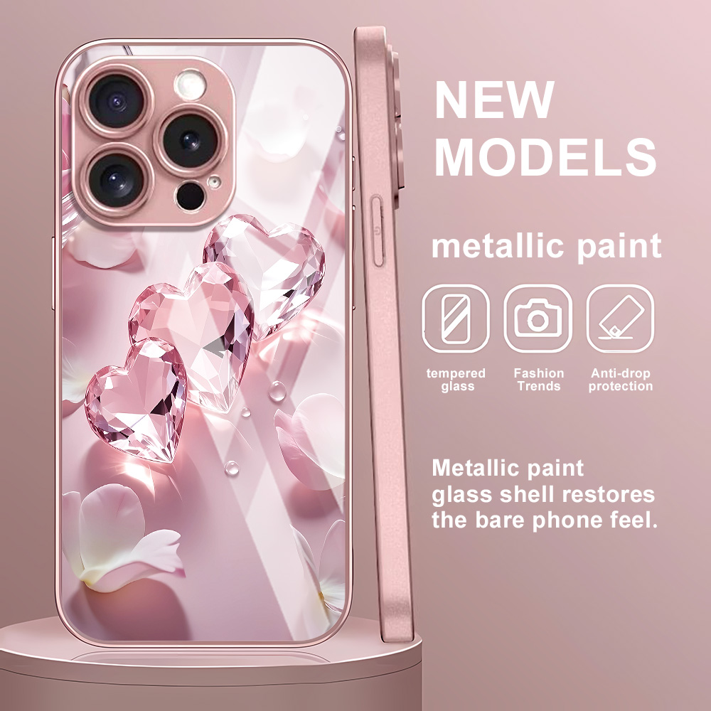 Pink Butterfly Tempered Glass  - Screen Protectors ulasan dan harga