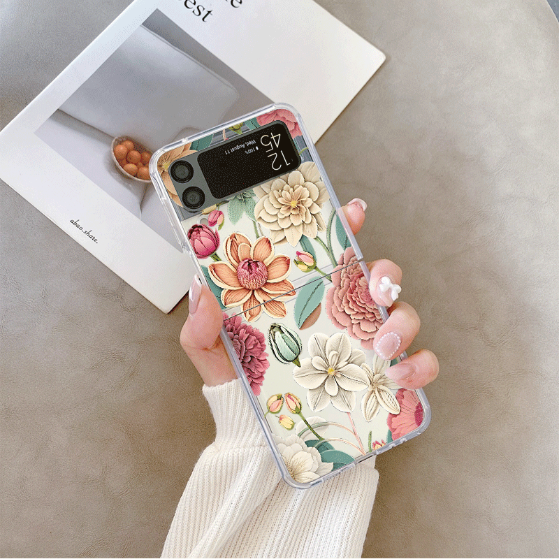 Vintage Flower Print Phone Cas - Vintage Floral Pattern Soft Case ulasan dan harga