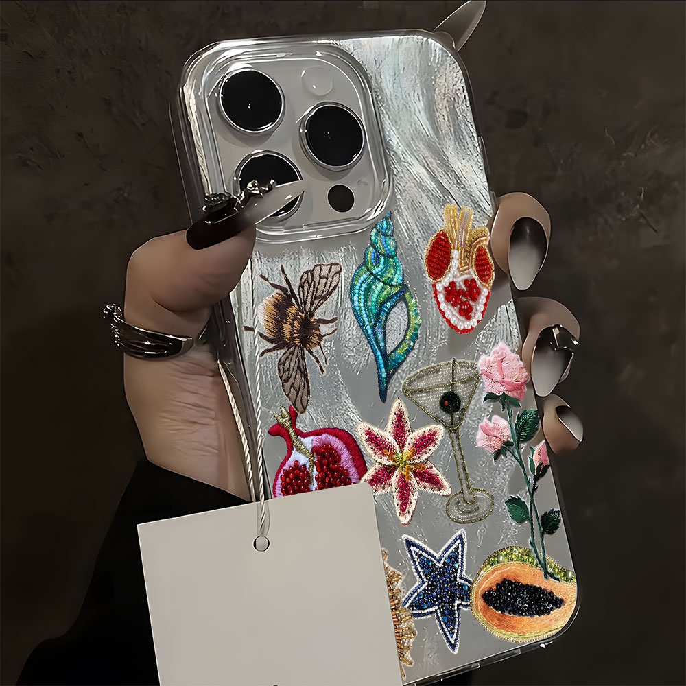 Vintage Flowers Collage Patter - Vintage Floral Pattern Soft Case ulasan dan harga