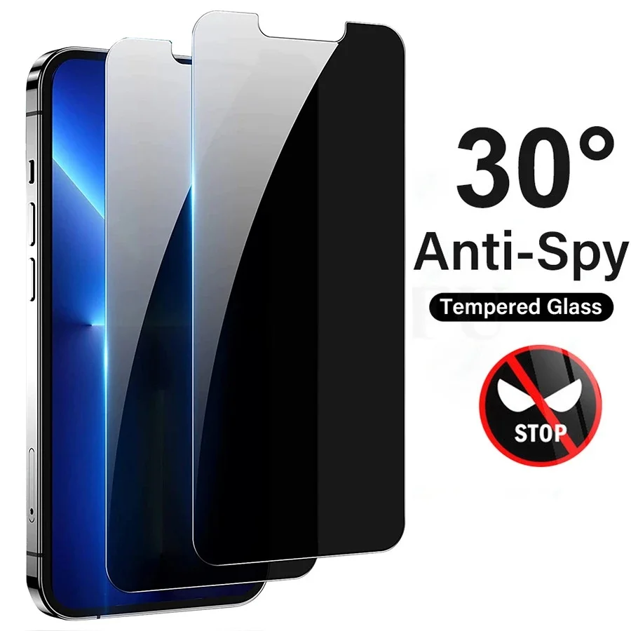 Anti-spy tempered glass screen - Anti Spy Privacy Glass Case ulasan dan harga