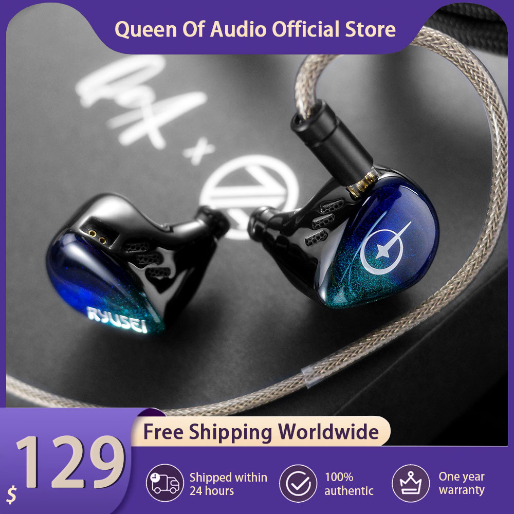 New QoA X 7th Acoustics Ryusei - Earphones ulasan dan harga